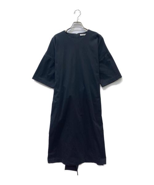 CLANE（クラネ）CLANE (クラネ) 半袖ワンピース ブラック サイズ:２の古着・服飾アイテム