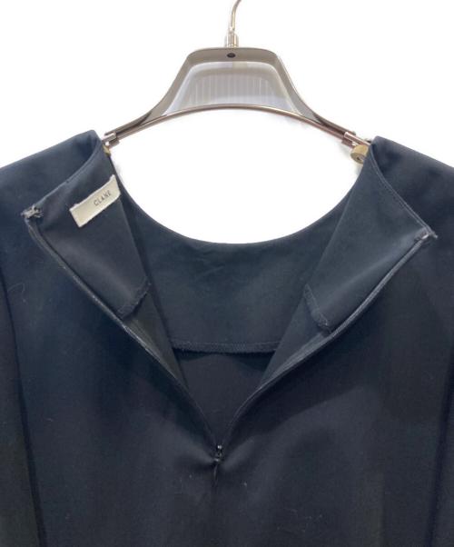 CLANE（クラネ）CLANE (クラネ) 半袖ワンピース ブラック サイズ:２の古着・服飾アイテム