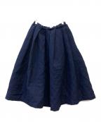 COMME des GARCONSコムデギャルソン）の古着「フレアスカート」｜ネイビー