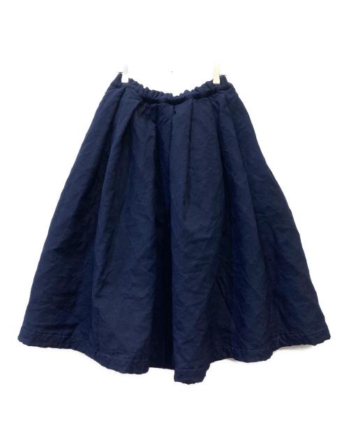 COMME des GARCONS（コムデギャルソン）COMME des GARCONS (コムデギャルソン) フレアスカート ネイビー サイズ:XSの古着・服飾アイテム
