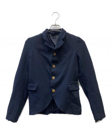a*a様 【希少】コムデギャルソン 丸襟 テーラードジャケット ネイビー XS 中古・古着通販】COMME des GARCONS (コムデギャルソン) テーラード