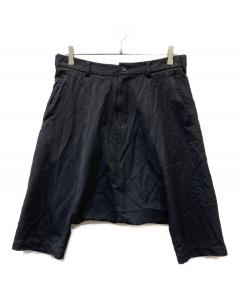 BLEU DE PANAME×コムデギャルソンコラボ　サルエルハーフパンツ　XS BLEU DE PANAME×コムデギャルソンコラボ サルエルハーフパンツ XS BLEU