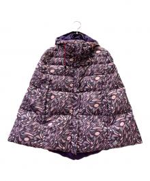 NEW BALANCE（ニューバランス）の古着「ダウンポンチョ」｜パープル