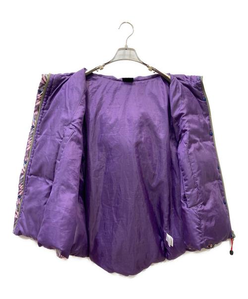 NEW BALANCE（ニューバランス）NEW BALANCE (ニューバランス) ダウンポンチョ パープル サイズ:Lの古着・服飾アイテム