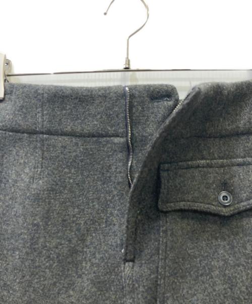 LEMAIRE（ルメール）LEMAIRE (ルメール) ウールスカート グレー サイズ:34の古着・服飾アイテム