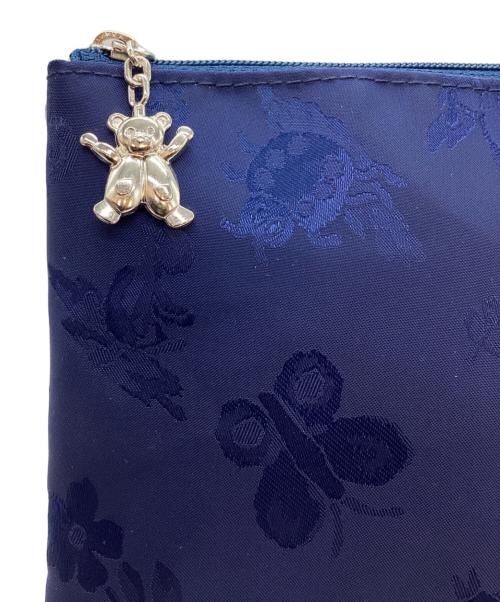 FEILER（フェイラー）FEILER (フェイラー) スマホショルダー ネイビーの古着・服飾アイテム