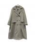 MaxMara（マックスマーラ）の古着「アンゴラ混チェスターコート」｜グレー