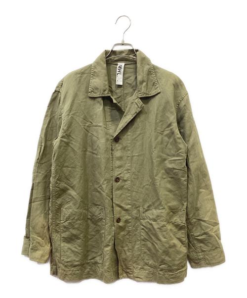 MHL（エムエイチエル）MHL (エムエイチエル) 長袖シャツ オリーブ サイズ:Mの古着・服飾アイテム