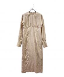 Noble（ノーブル）の古着「長袖ワンピース」｜ベージュ