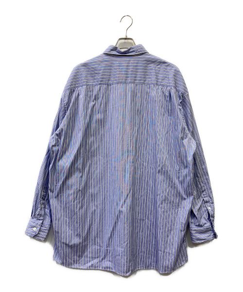 Maison Margiela（メゾンマルジェラ）Maison Margiela (メゾンマルジェラ) 長袖シャツ ブルー サイズ:３９の古着・服飾アイテム