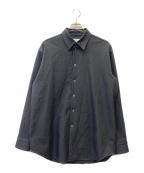 JIL SANDERジルサンダー）の古着「ビッグシルエットシャツ」｜ブラック