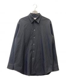 JIL SANDER（ジルサンダー）の古着「ビッグシルエットシャツ」｜ブラック