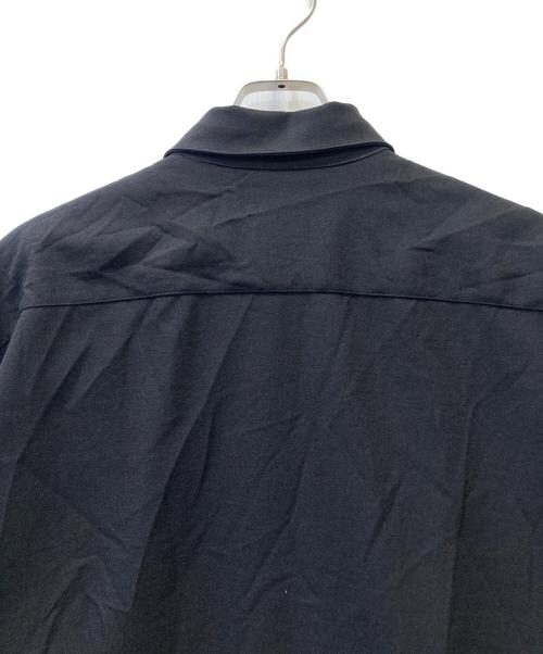 JIL SANDER（ジルサンダー）JIL SANDER (ジルサンダー) ビッグシルエットシャツ ブラック サイズ:４０の古着・服飾アイテム