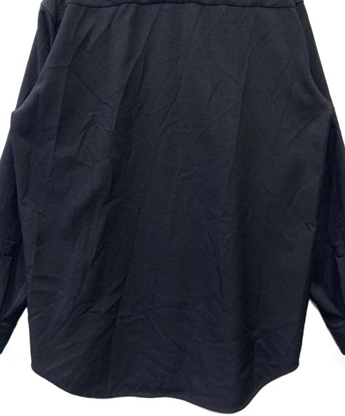 JIL SANDER（ジルサンダー）JIL SANDER (ジルサンダー) ビッグシルエットシャツ ブラック サイズ:４０の古着・服飾アイテム