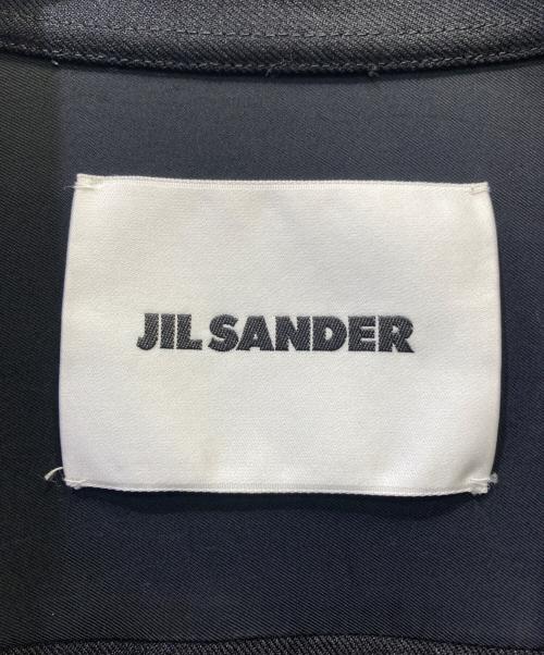 JIL SANDER（ジルサンダー）JIL SANDER (ジルサンダー) ビッグシルエットシャツ ブラック サイズ:４０の古着・服飾アイテム