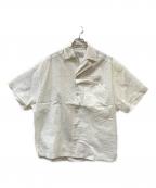KOLORカラー）の古着「半袖シャツ」｜アイボリー