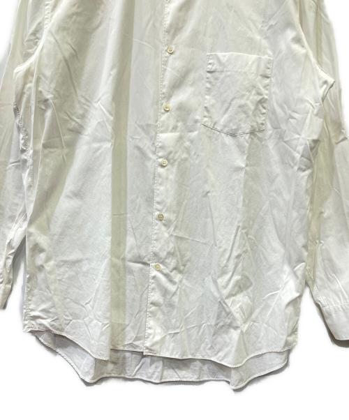 COMME des GARCONS SHIRT（コムデギャルソンシャツ）COMME des GARCONS SHIRT (コムデギャルソンシャツ) コットンポプリンレギュラーカラーシャツ ホワイト サイズ:XLの古着・服飾アイテム