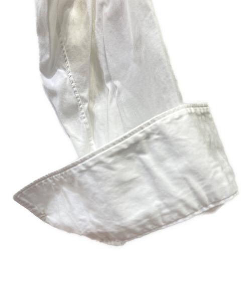 COMME des GARCONS SHIRT（コムデギャルソンシャツ）COMME des GARCONS SHIRT (コムデギャルソンシャツ) コットンポプリンレギュラーカラーシャツ ホワイト サイズ:XLの古着・服飾アイテム