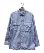 COVERTコヴェルト）の古着「長袖シャツ」｜ブルー