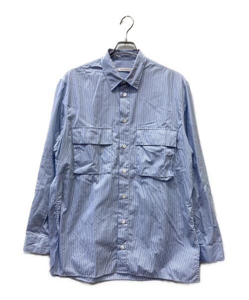 COVERT（コヴェルト）COVERT (コヴェルト) 長袖シャツ ブルー サイズ:Mの古着・服飾アイテム