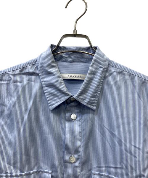 COVERT（コヴェルト）COVERT (コヴェルト) 長袖シャツ ブルー サイズ:Mの古着・服飾アイテム