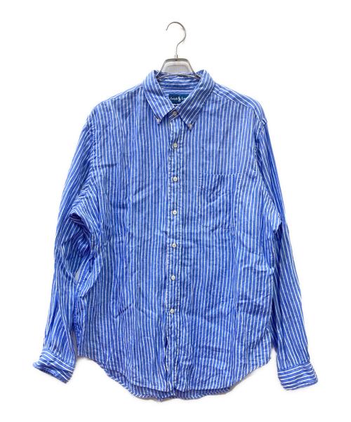 RALPH LAUREN（ラルフローレン）RALPH LAUREN (ラルフローレン) 長袖シャツ ブルー サイズ:XLの古着・服飾アイテム