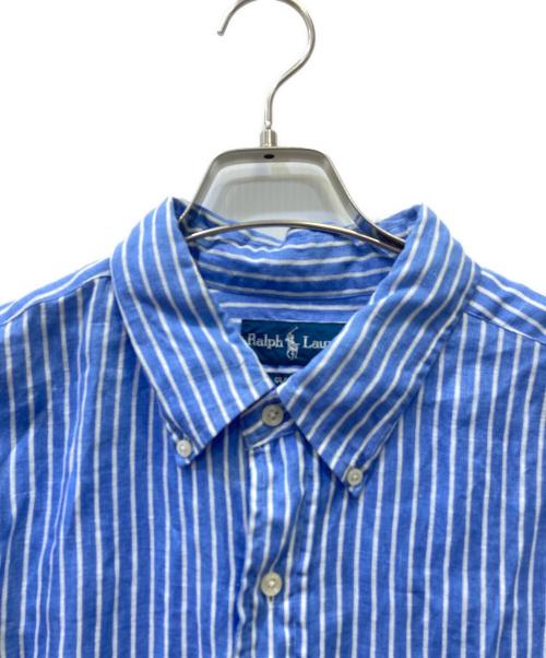 RALPH LAUREN（ラルフローレン）RALPH LAUREN (ラルフローレン) 長袖シャツ ブルー サイズ:XLの古着・服飾アイテム