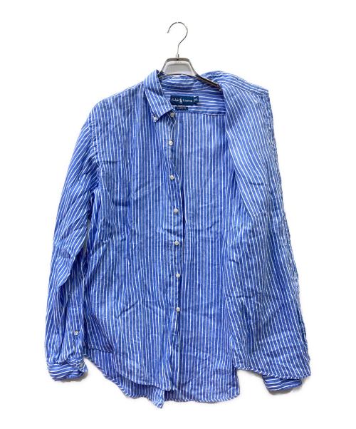 RALPH LAUREN（ラルフローレン）RALPH LAUREN (ラルフローレン) 長袖シャツ ブルー サイズ:XLの古着・服飾アイテム