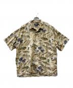 POLO RALPH LAURENポロ・ラルフローレン）の古着「アロハシャツ」｜ベージュ