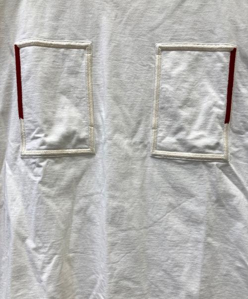 JIL SANDER（ジルサンダー）JIL SANDER (ジルサンダー) 半袖カットソー ホワイト サイズ:Mの古着・服飾アイテム