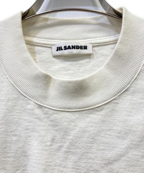 JIL SANDER（ジルサンダー）JIL SANDER (ジルサンダー) 半袖カットソー ホワイト サイズ:Mの古着・服飾アイテム