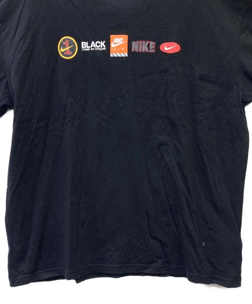 BLACK COMME des GARCONS（ブラックコムデギャルソン）BLACK COMME des GARCONS (ブラックコムデギャルソン) NIKE (ナイキ) 半袖カットソー ブラック サイズ:Lの古着・服飾アイテム
