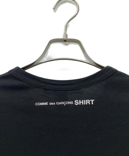 COMME des GARCONS SHIRT（コムデギャルソンシャツ）COMME des GARCONS SHIRT (コムデギャルソンシャツ) 半袖カットソー ブラック サイズ:Lの古着・服飾アイテム