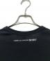中古・古着 COMME des GARCONS SHIRT (コムデギャルソンシャツ) 半袖カットソー ブラック サイズ:L：7000円