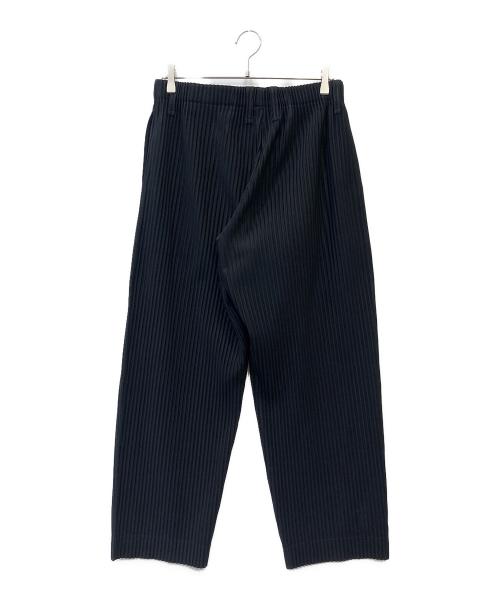 HOMME PLISSE ISSEY MIYAKE（オム プリッセ イッセイ ミヤケ）HOMME PLISSE ISSEY MIYAKE (オム プリッセ イッセイ ミヤケ) プリーツパンツ ブラック サイズ:２の古着・服飾アイテム