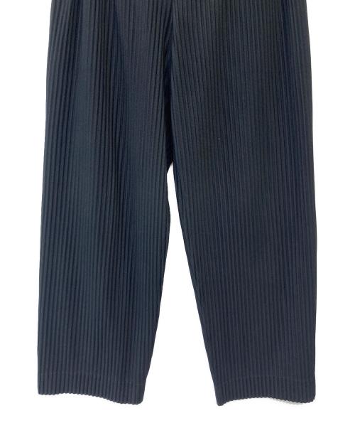 HOMME PLISSE ISSEY MIYAKE（オム プリッセ イッセイ ミヤケ）HOMME PLISSE ISSEY MIYAKE (オム プリッセ イッセイ ミヤケ) プリーツパンツ ブラック サイズ:２の古着・服飾アイテム