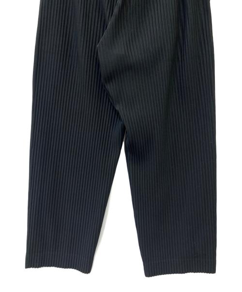 HOMME PLISSE ISSEY MIYAKE（オム プリッセ イッセイ ミヤケ）HOMME PLISSE ISSEY MIYAKE (オム プリッセ イッセイ ミヤケ) プリーツパンツ ブラック サイズ:２の古着・服飾アイテム