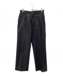 MARGARET HOWELL（マーガレットハウエル）の古着「スラックス」｜ブラック