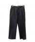 MARGARET HOWELL（マーガレットハウエル）の古着「スラックス」｜ブラック