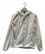 THE NORTH FACEザ ノース フェイス）の古着「マウンテンソフトシェルフーディ」｜ライトグレー