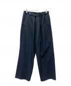 Graphpaperグラフペーパー）の古着「シェフパンツ」｜ブラック