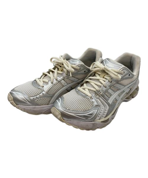 asics（アシックス）asics (アシックス) JJJJound (ジョウンド) スニーカー ホワイト×シルバー サイズ:27.5cmの古着・服飾アイテム