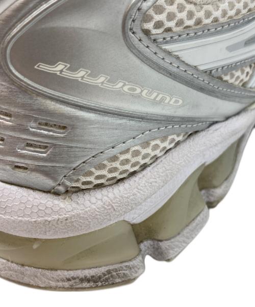 asics（アシックス）asics (アシックス) JJJJound (ジョウンド) スニーカー ホワイト×シルバー サイズ:27.5cmの古着・服飾アイテム