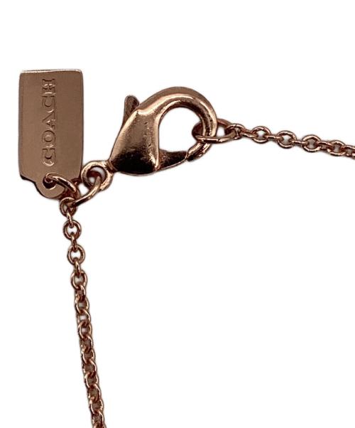 COACH（コーチ）COACH (コーチ) ネックレス ピンクの古着・服飾アイテム