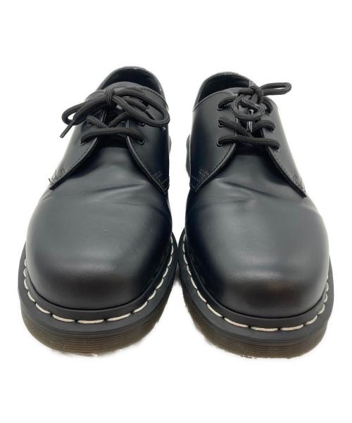Dr.Martens（ドクターマーチン）Dr.Martens (ドクターマーチン) ホワイトステッチ3ホールシューズ ブラック サイズ:26.5㎝の古着・服飾アイテム