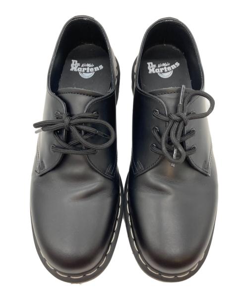 Dr.Martens（ドクターマーチン）Dr.Martens (ドクターマーチン) ホワイトステッチ3ホールシューズ ブラック サイズ:26.5㎝の古着・服飾アイテム