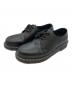 Dr.Martens（ドクターマーチン）の古着「ホワイトステッチ3ホールシューズ」｜ブラック