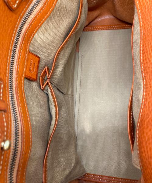 genten（ゲンテン）genten (ゲンテン) ハンドバッグ ブラウンの古着・服飾アイテム