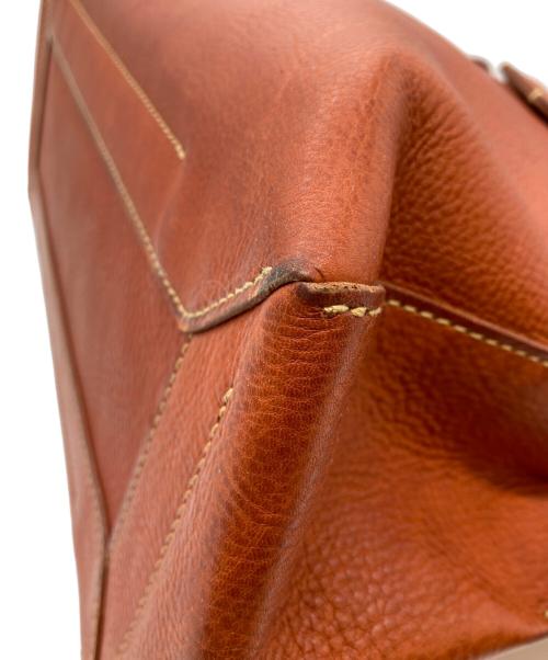 genten（ゲンテン）genten (ゲンテン) ハンドバッグ ブラウンの古着・服飾アイテム