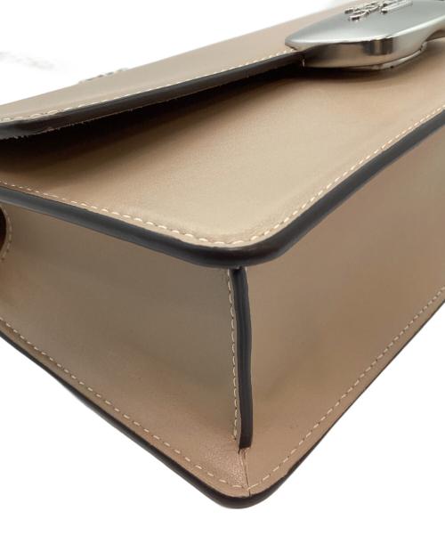 COACH（コーチ）COACH (コーチ) チェーンショルダーバッグ ベージュの古着・服飾アイテム